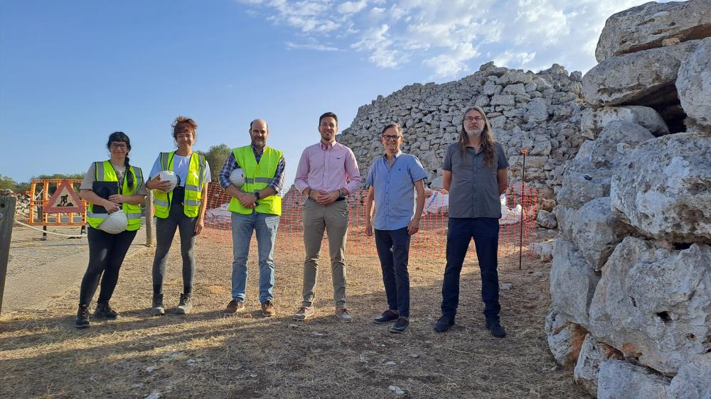 excavació a Torre d’en Galmés